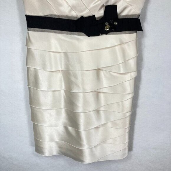 Max And Cleo Sleeveless Mini Dress Cocktail Homecoming Coquette Feminine 10 - Picture 4 of 8